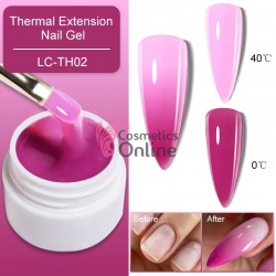 Gel Termic UV / LED LILYCUTE Thermal pentru unghii de 8g Cod LC-TH002 Fuchsia-Pink